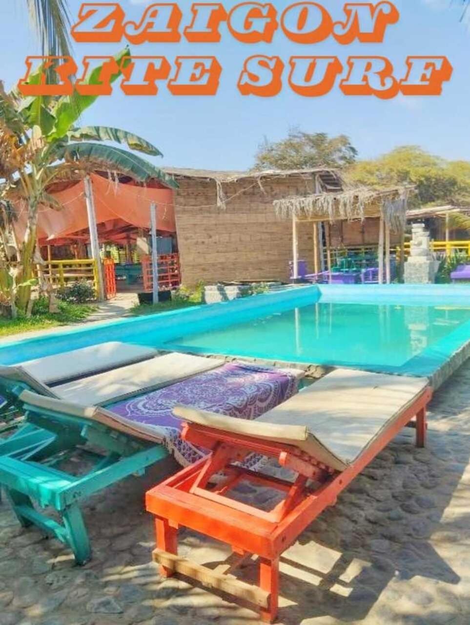 マンコラ Zaigon Kite Surf Bed & Breakfast エクステリア 写真